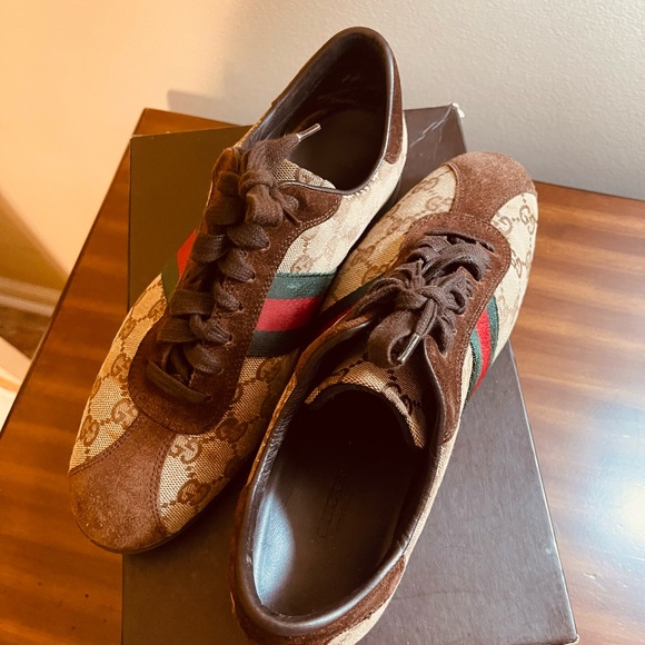 Gucci Shoes Authentic Gucci Sneakers Size 8 2 Men Women 1m Poshmark